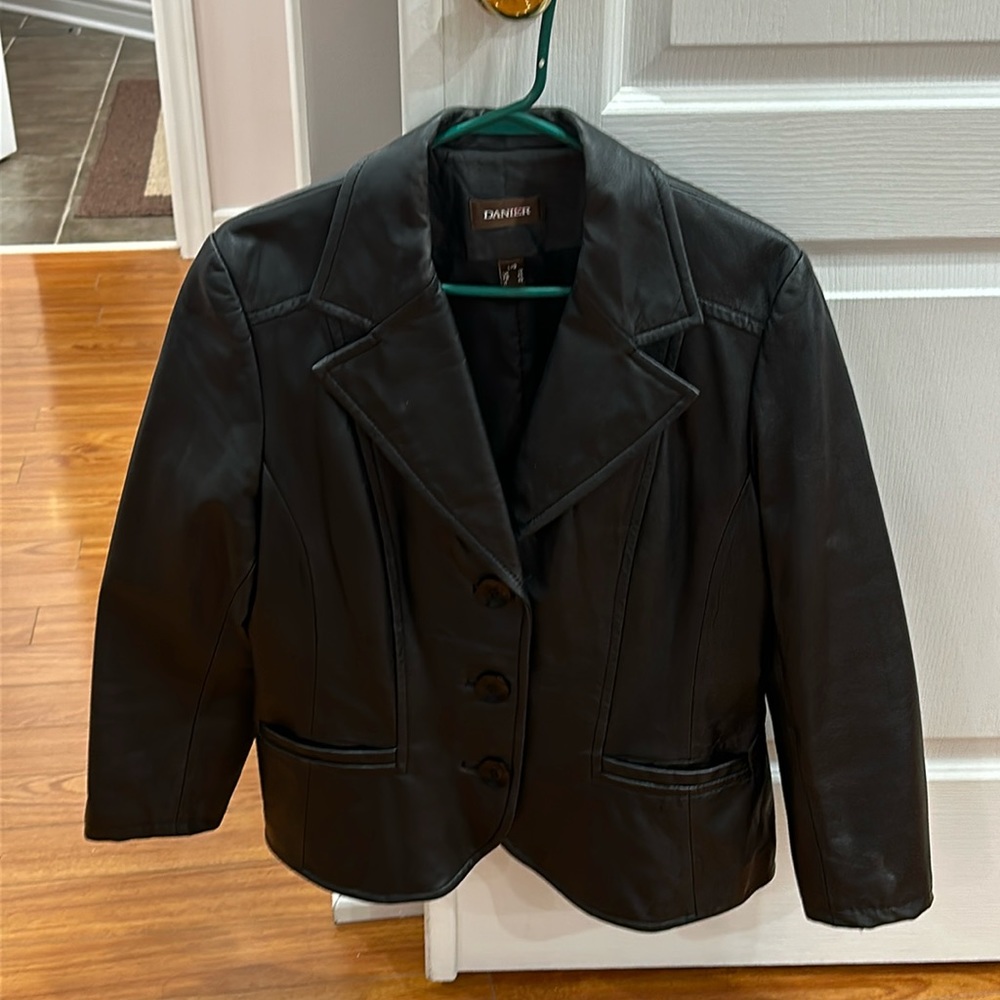 Leather jacket L/G Genuine Leather